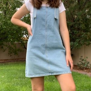 New TOPSHOP size 8 denim dress